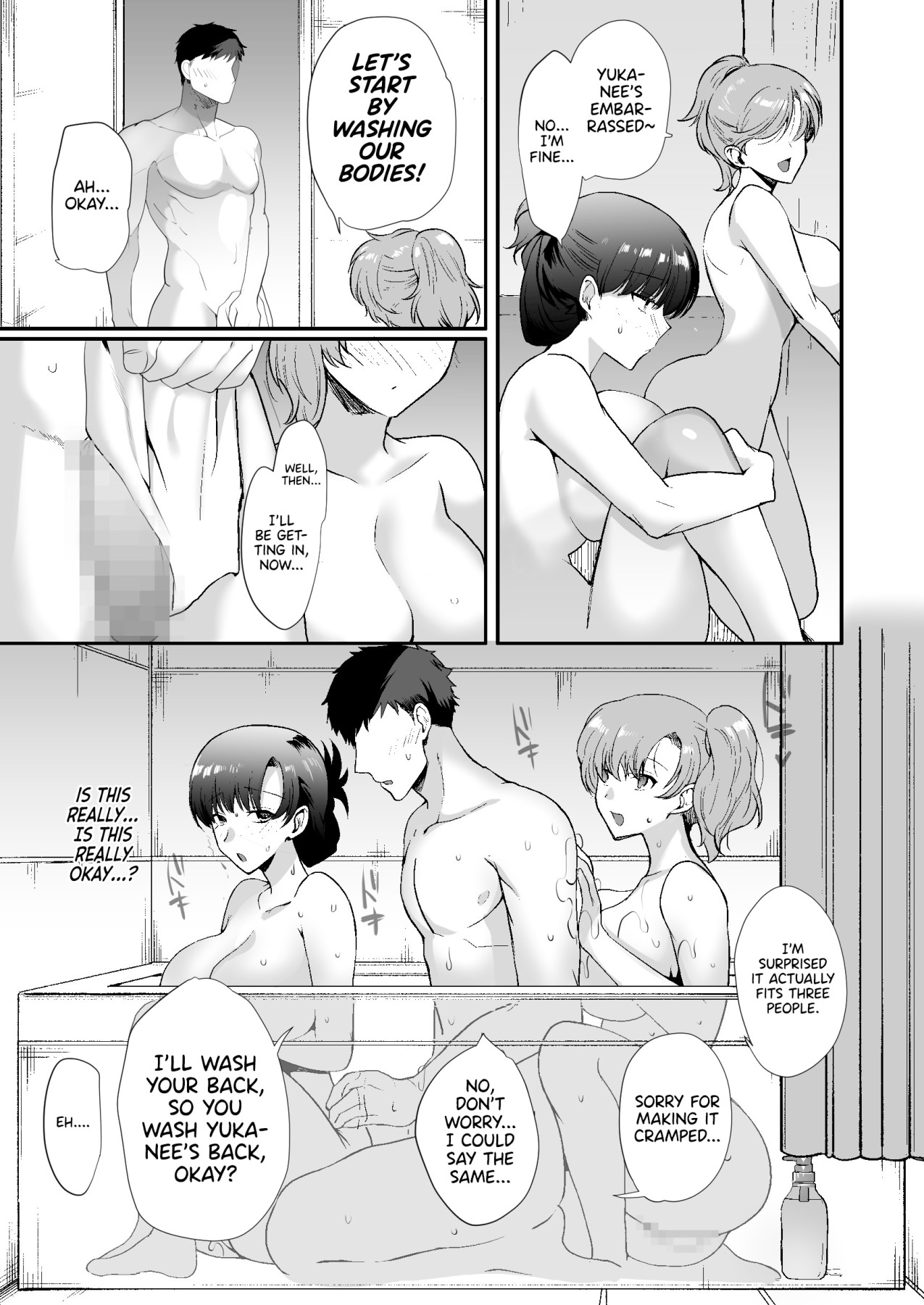 Hentai Manga Comic-My Roommates Are Way Too Lewd ~Living in a One-Room Apartment With Two Perverted Sisters~-Read-33